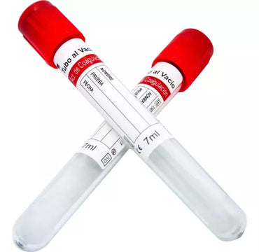 Tubo Rojo 7ml Bmh Tipo Vacutainer