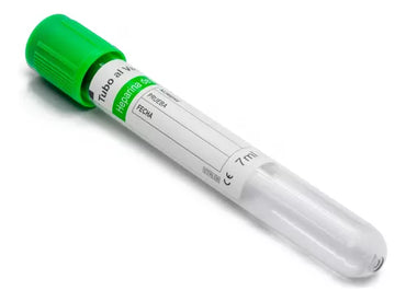 Tubo Verde 6ml Bmh Tipo Vacutainer C Heparina